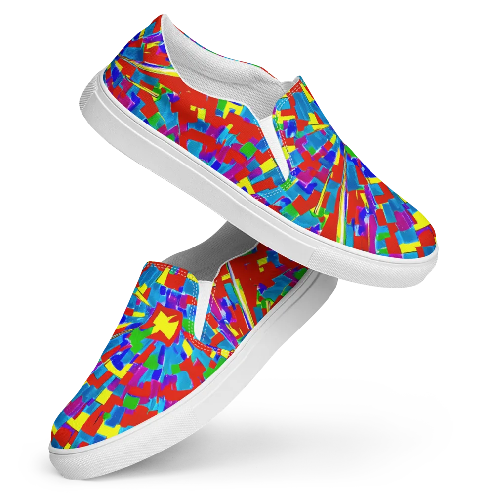 Newman's Nexus on Women's Slip-On Canvas Shoes — Front
