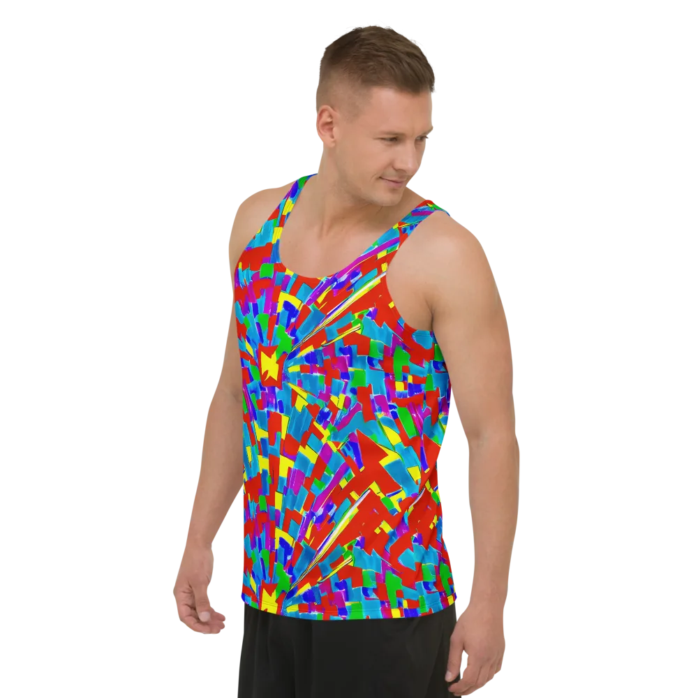 Newman's Nexus on Men's Tank Top — Left Front