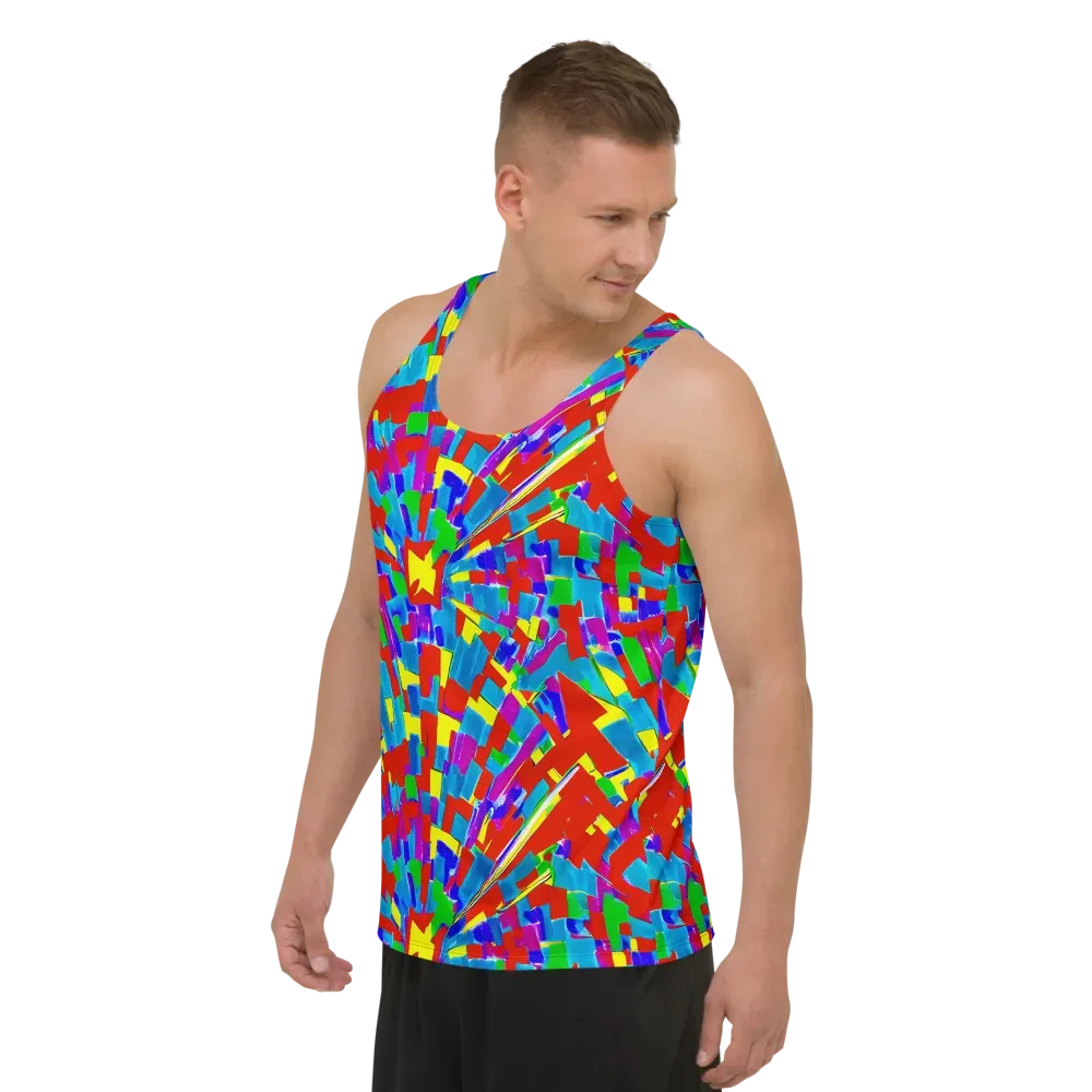 Newman's Nexus on Men's Tank Top — Left Front