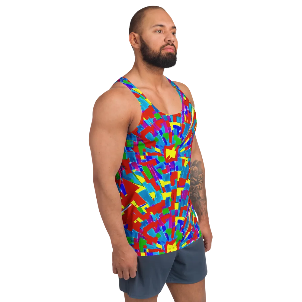 Newman's Nexus on Men's Tank Top — Right Front