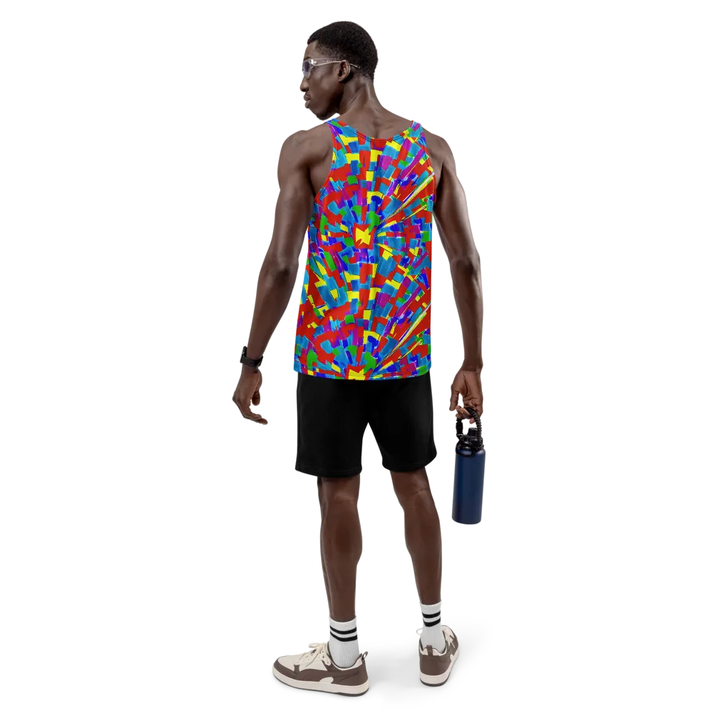 Newman's Nexus on Men's Tank Top — Back