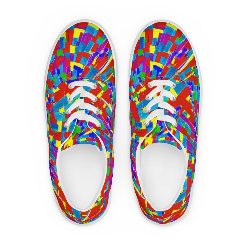 Newman's Nexus on Men's Lace-Up Canvas Shoes — Front