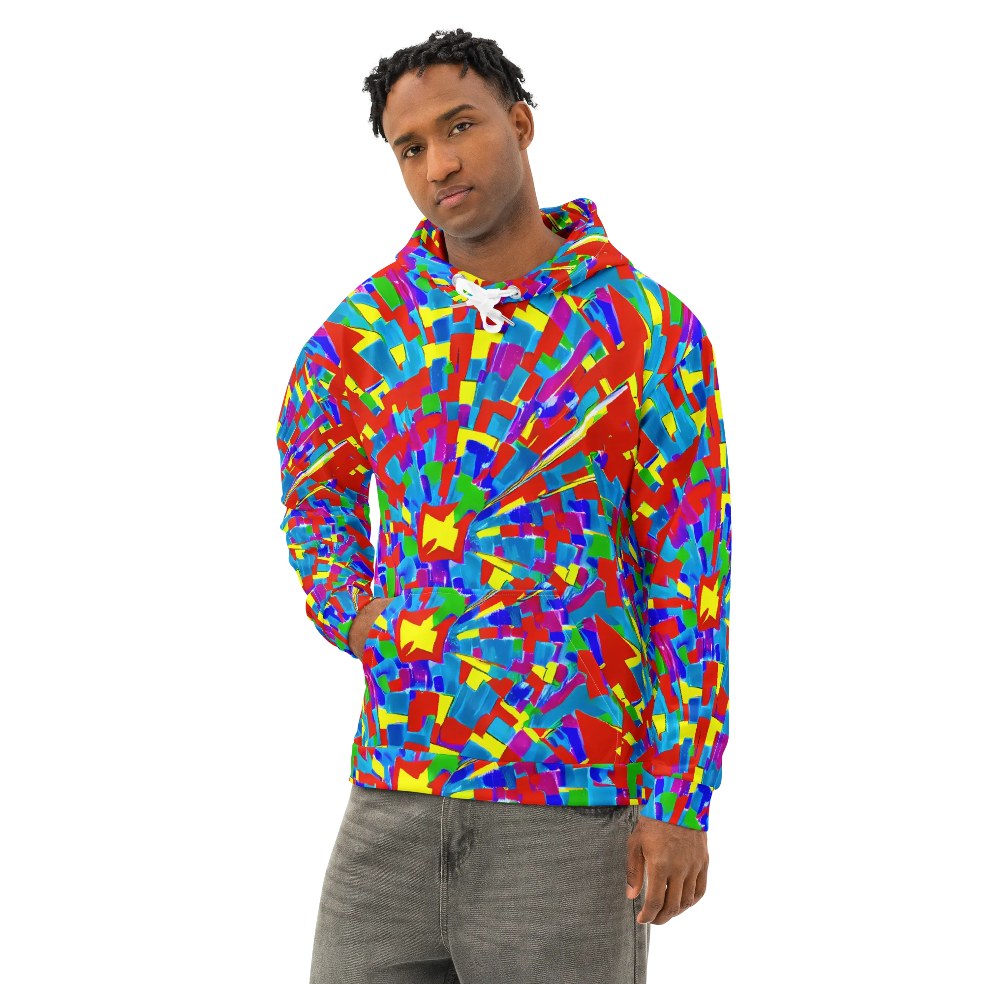 Newman's Nexus on Cotton Hoodie — Left Front