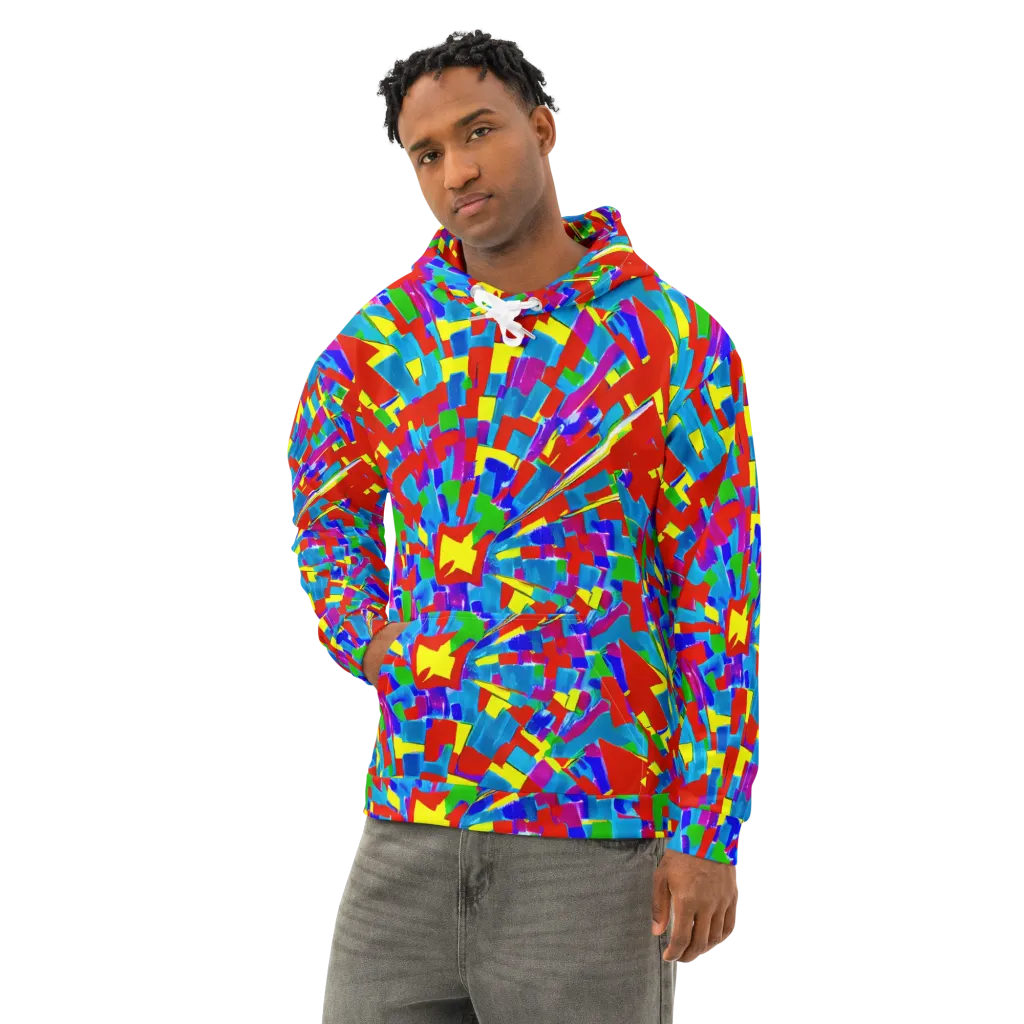 Newman's Nexus on Cotton Hoodie — Left Front