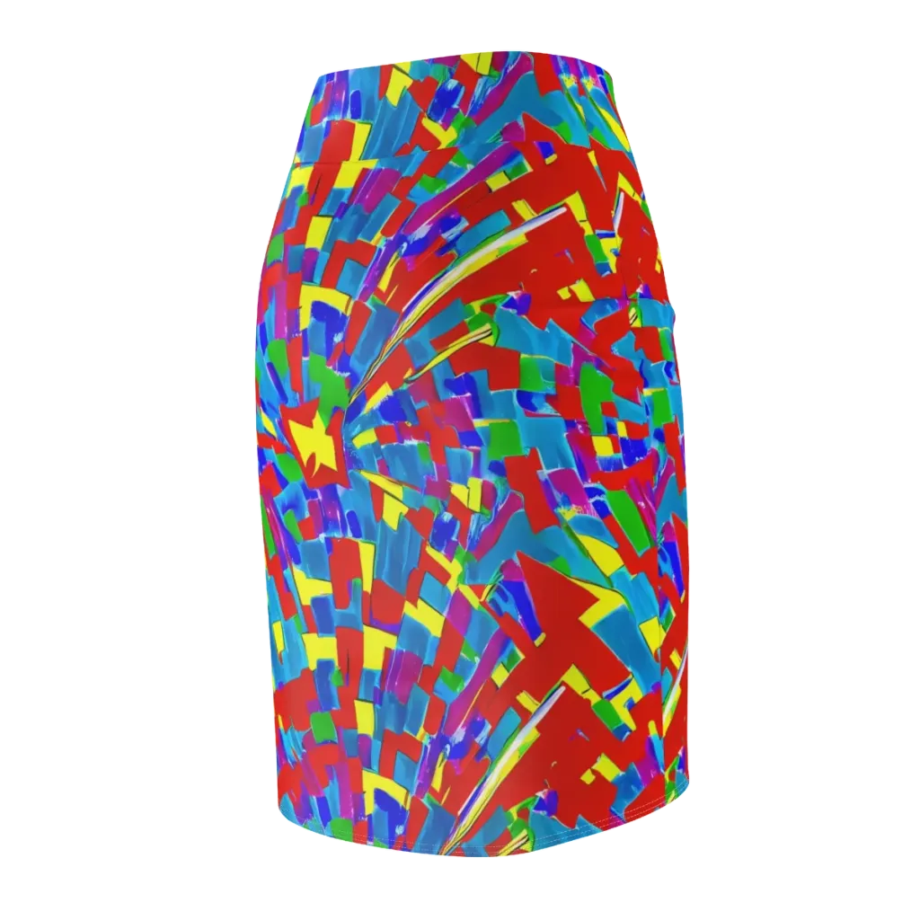 Newman's Nexus on Pencil Skirt — Back Side
