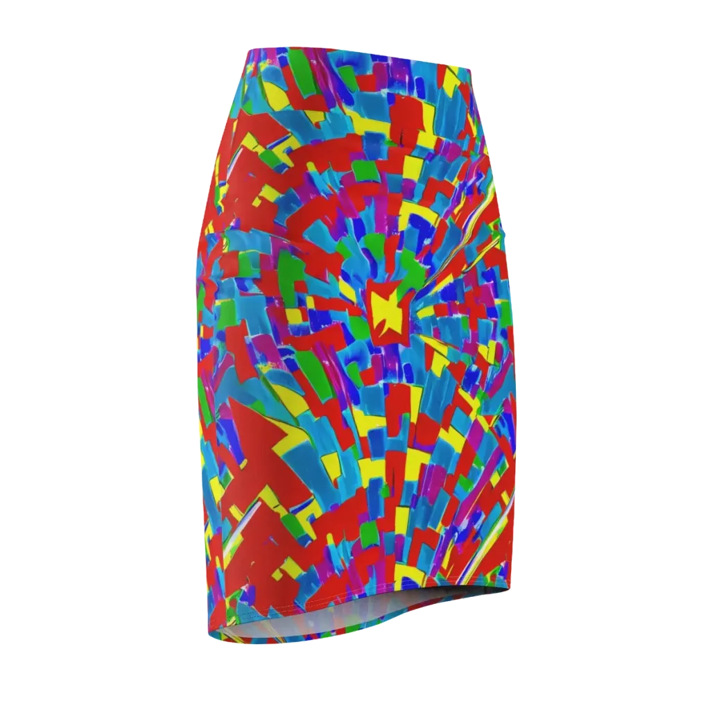 Newman's Nexus on Pencil Skirt — Front Side