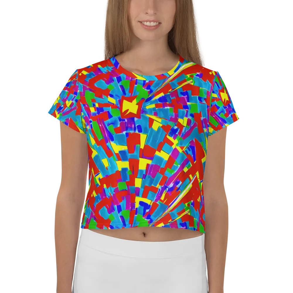 Newman's Nexus on Crop Tee — Front