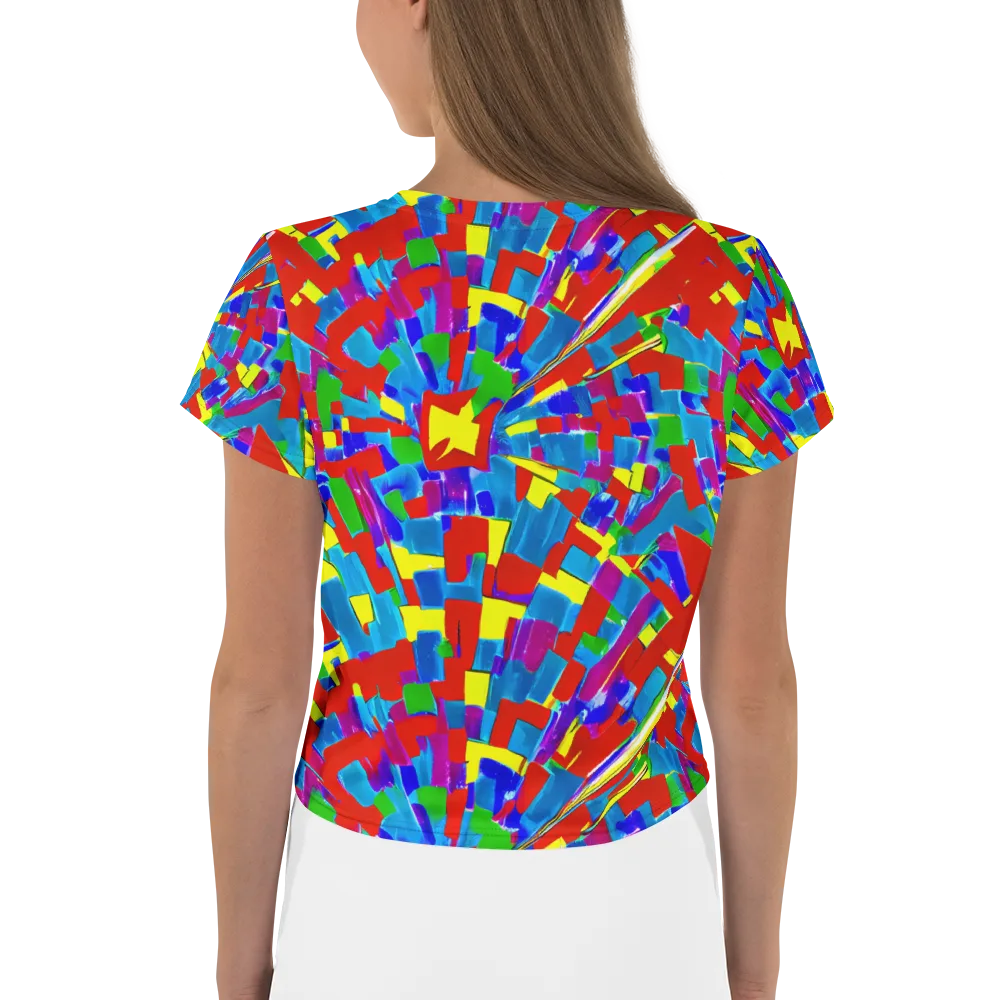 Newman's Nexus on Crop Tee — Back