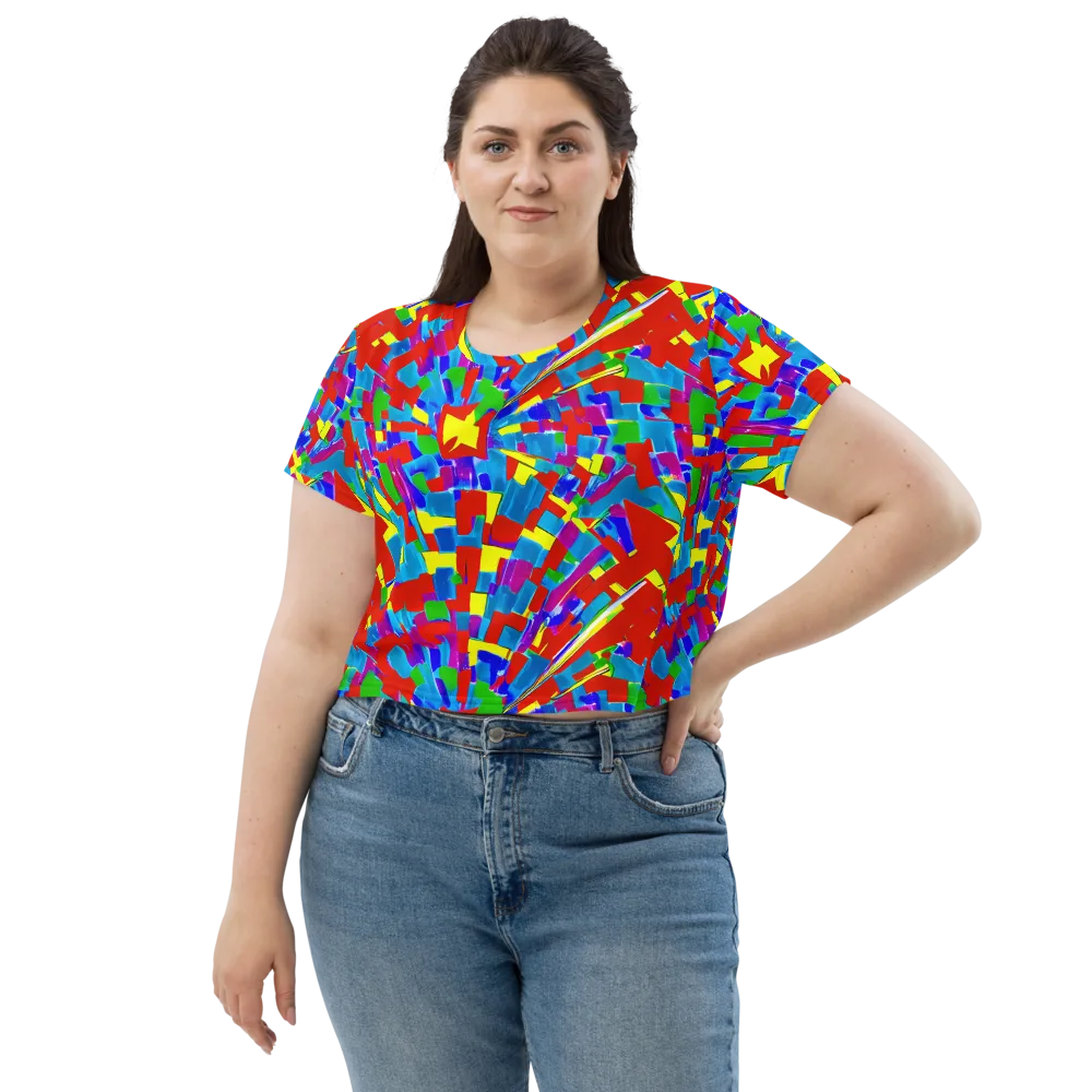 Newman's Nexus on Crop Tee — Front