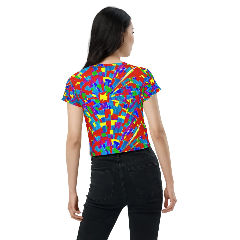 Newman's Nexus on Crop Tee — Back