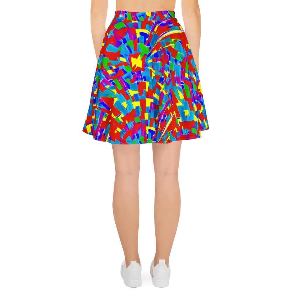 Newman's Nexus on Skater Skirt — Back