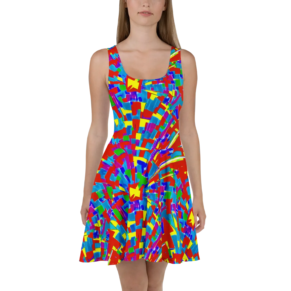 Newman's Nexus on Skater Dress — Front
