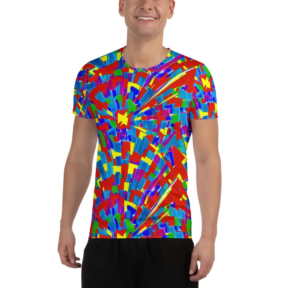 Newman's Nexus on Men's Athletic T-Shirt — Front