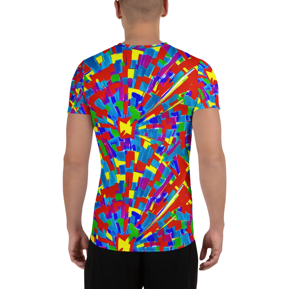 Newman's Nexus on Men's Athletic T-Shirt — Back