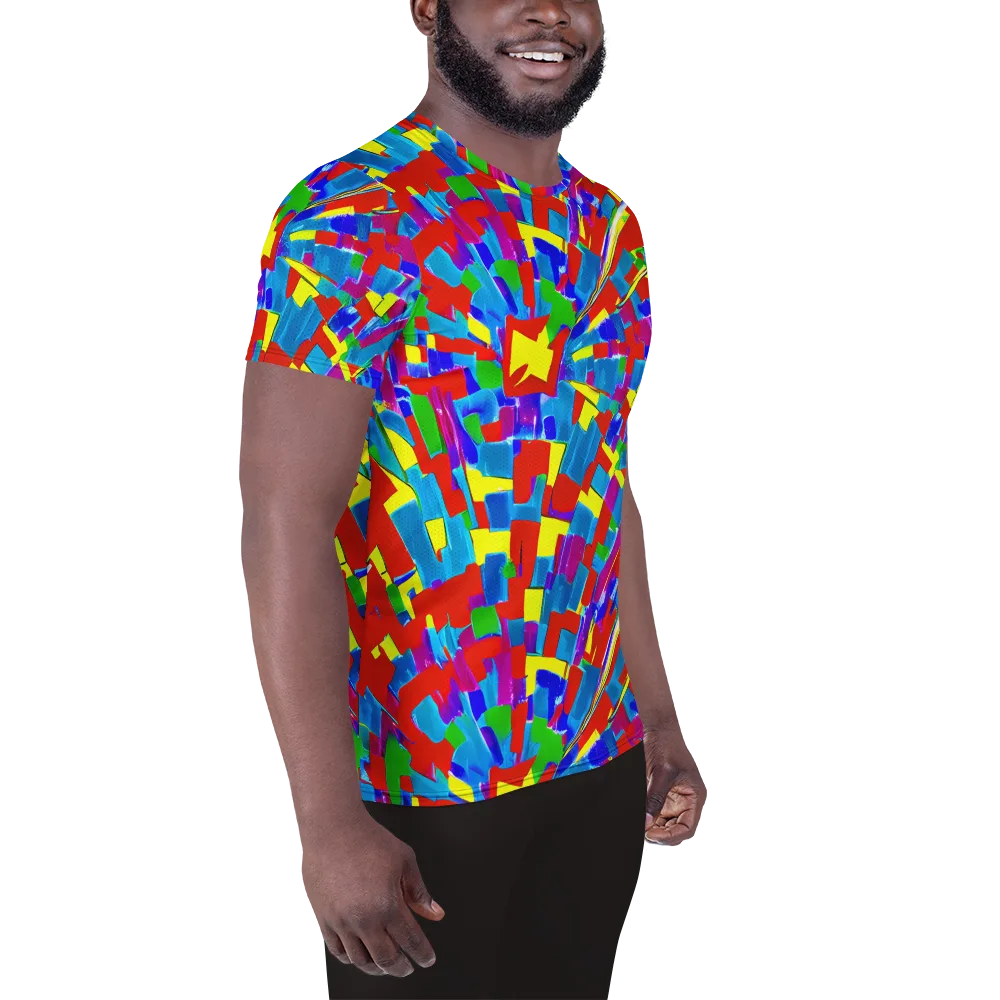 Newman's Nexus on Men's Athletic T-Shirt — Right
