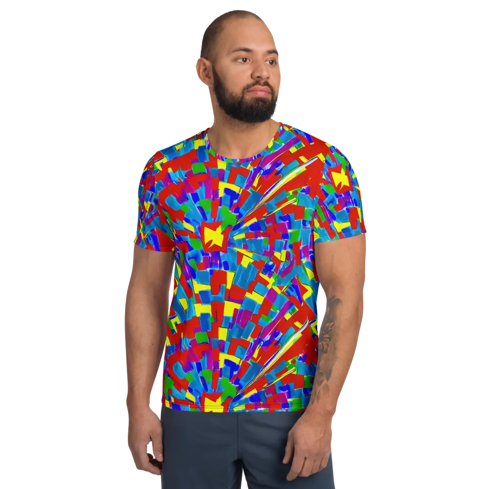 Newman's Nexus on Men's Athletic T-Shirt — Front