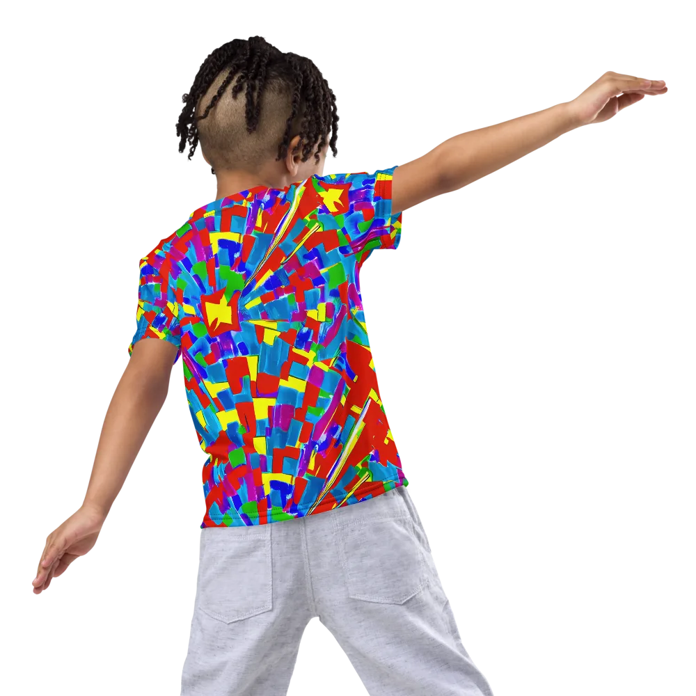Newman's Nexus on Kids Crew Neck T-Shirt — Back