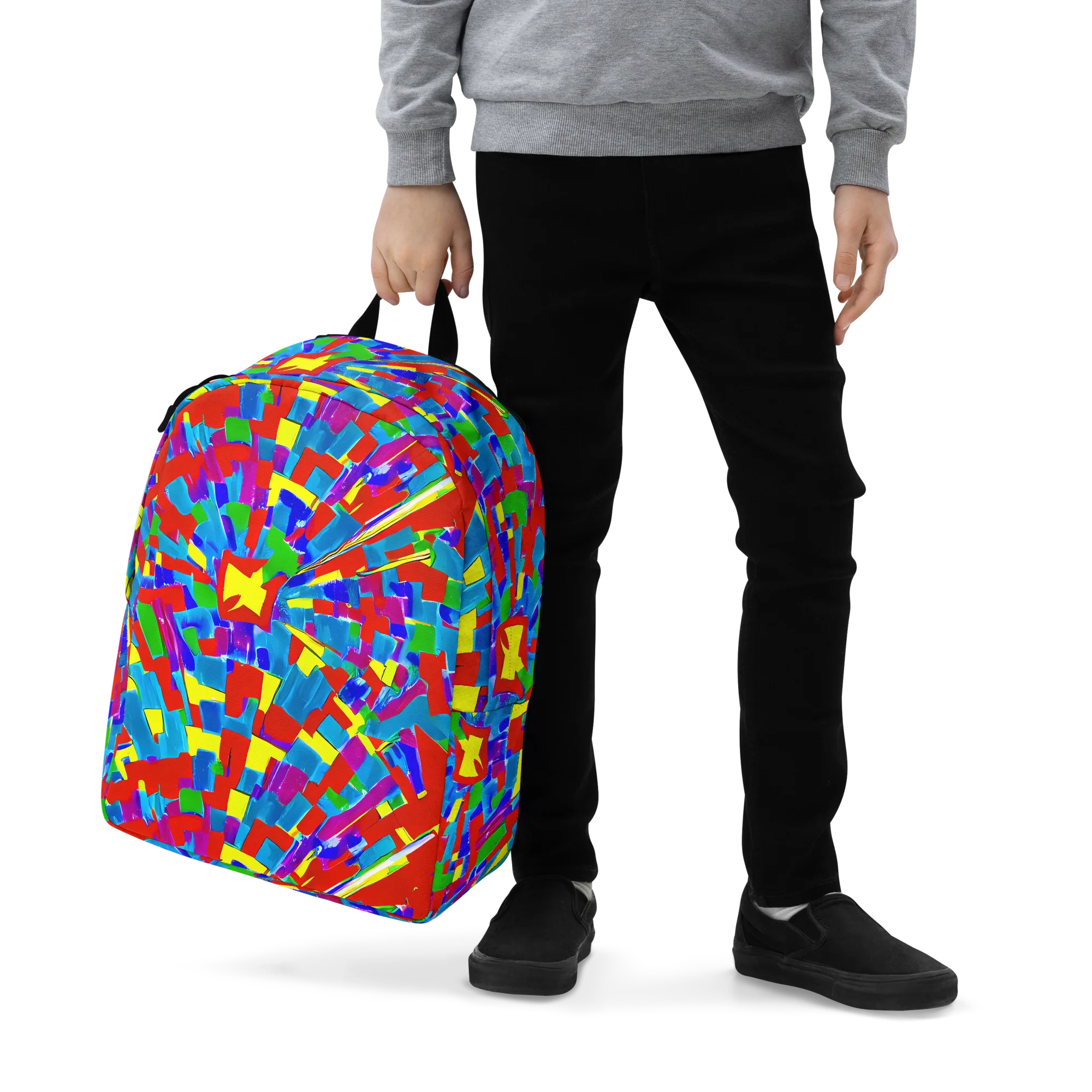 Newman's Nexus on Minimalist Backpack — Zoomed-in