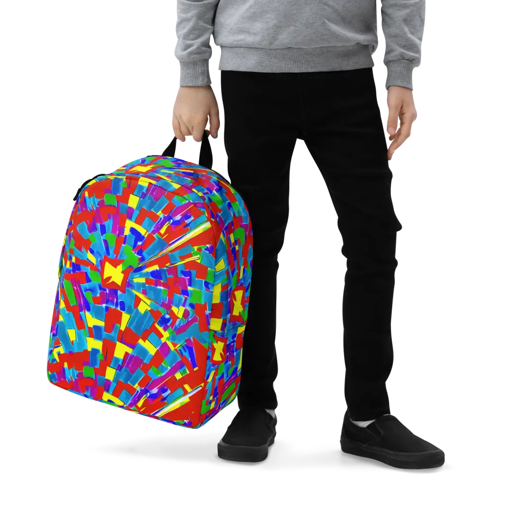 Newman's Nexus on Minimalist Backpack — Zoomed-in