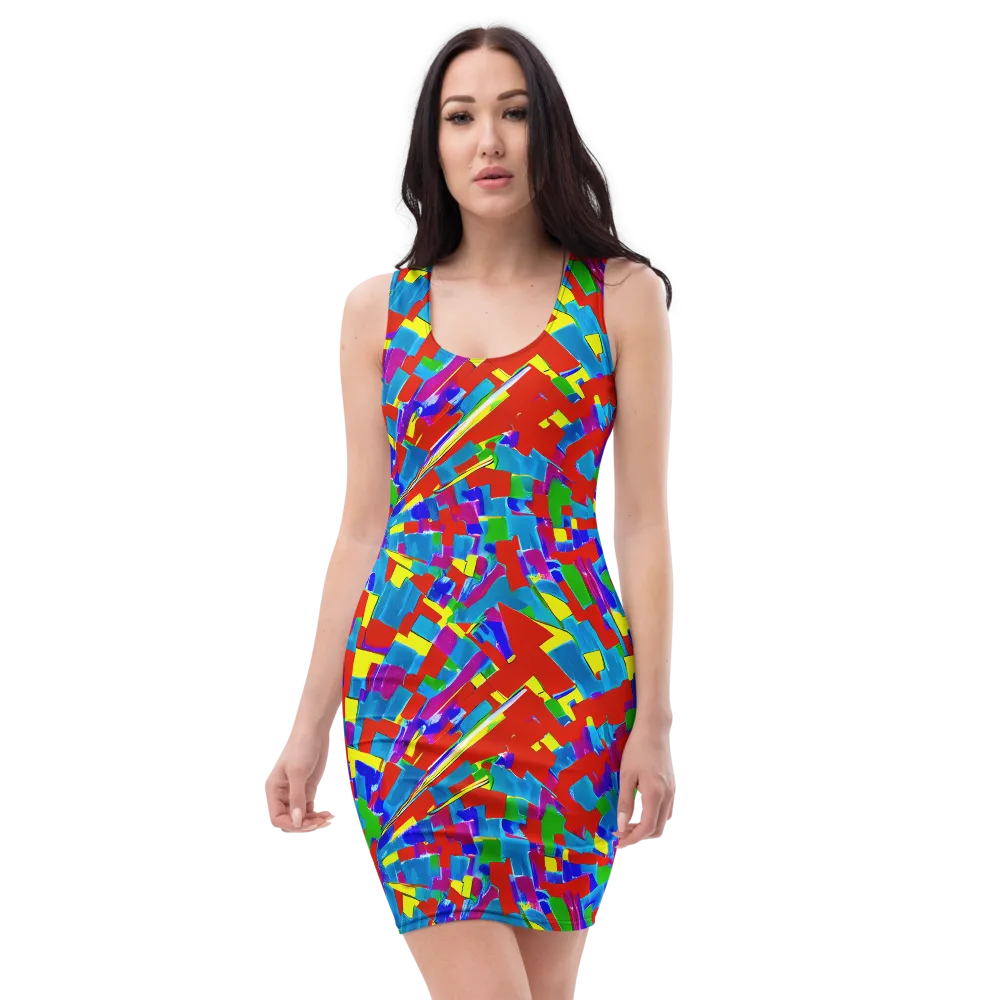 Newman's Nexus on Bodycon Dress — Front