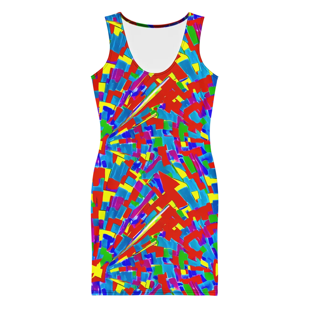 Newman's Nexus on Bodycon Dress — Front