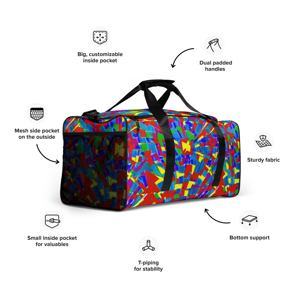 Newman's Nexus on Duffle Bag — Right Front