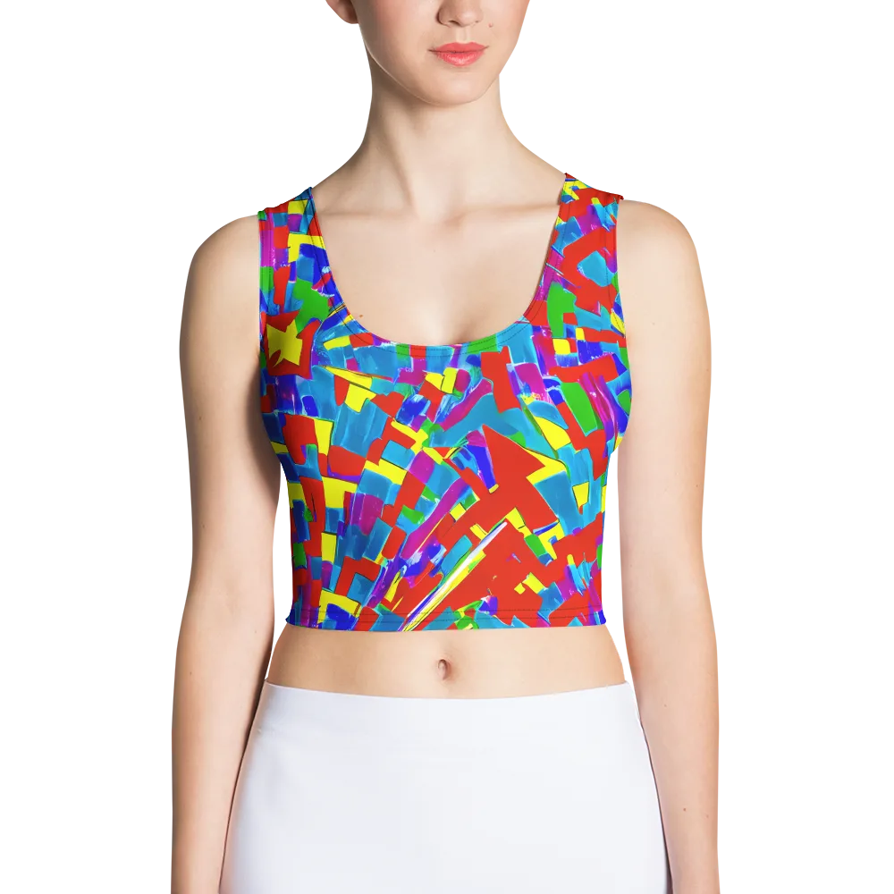 Newman's Nexus on Crop Top — Front