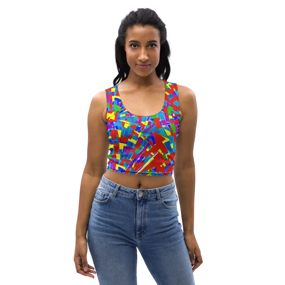 Newman's Nexus on Crop Top — Front
