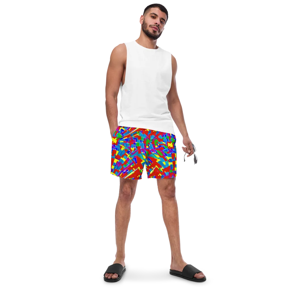 Newman's Nexus on Swim Trunks — Front
