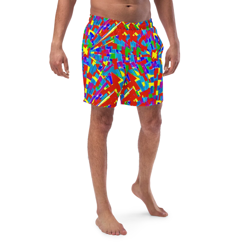 Newman's Nexus on Swim Trunks — Front