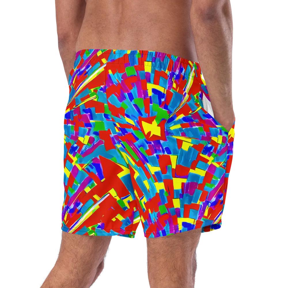 Newman's Nexus on Swim Trunks — Right Back