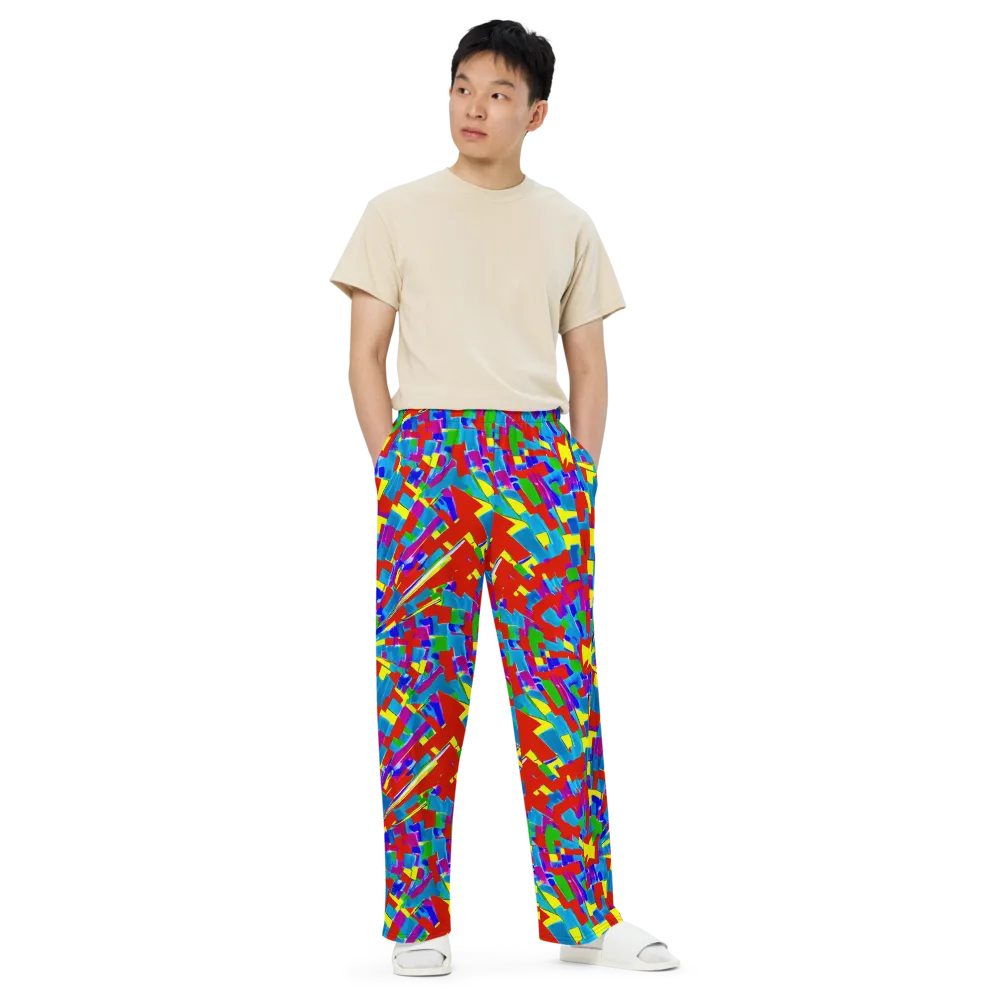 Newman's Nexus on Wide-Leg Pants — Front