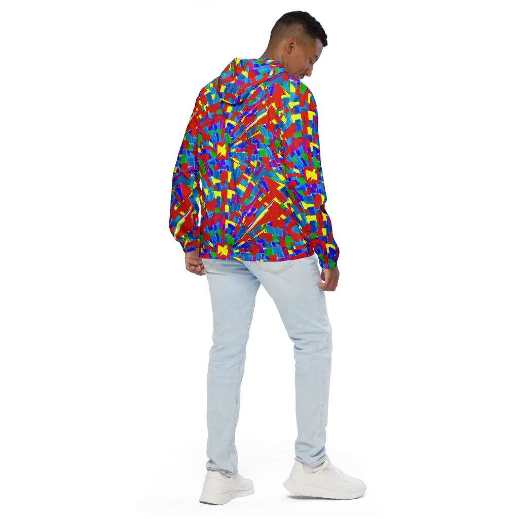Newman's Nexus on Men's Windbreaker — Back
