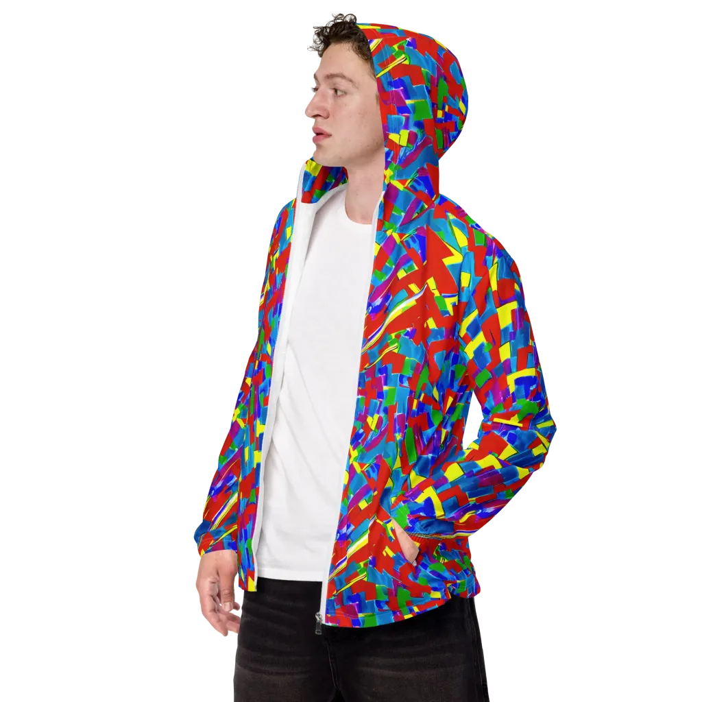 Newman's Nexus on Men's Windbreaker — Left Front