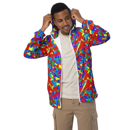 Newman's Nexus on a Men's Windbreaker