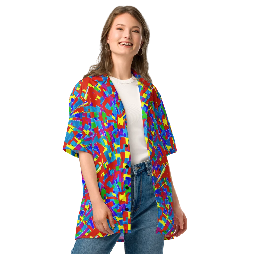 Newman's Nexus on Button Shirt — Front