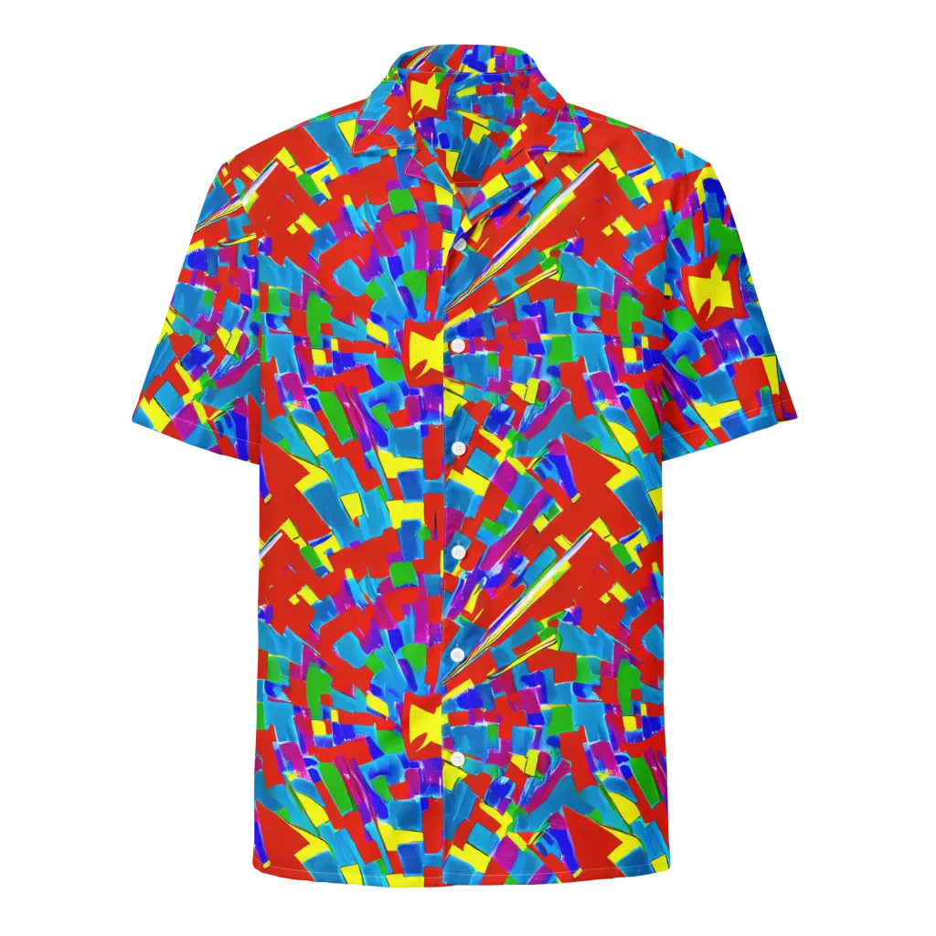 Newman's Nexus on Button Shirt — Front