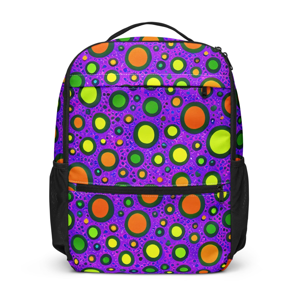 Luminous Bubbles on Utility Backpack — Front