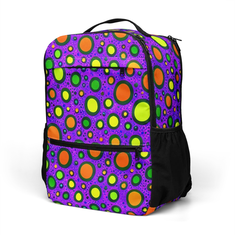 Luminous Bubbles on Utility Backpack — Left Front
