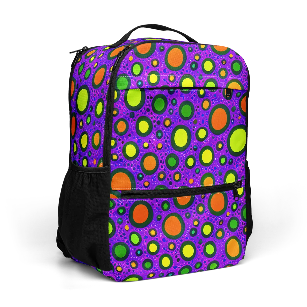 Luminous Bubbles on Utility Backpack — Right Front