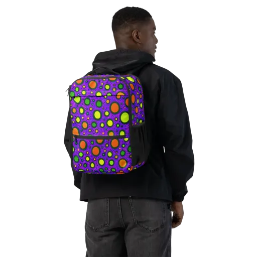 Luminous Bubbles on a Utility Backpack