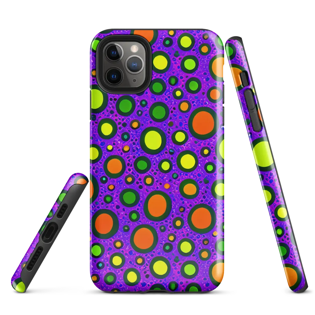 Luminous Bubbles on Tough Case for iPhone® — Front