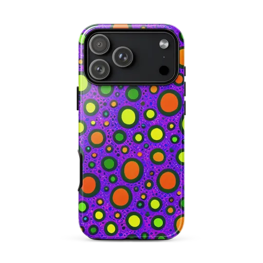 Luminous Bubbles on a Tough Case for iPhone®