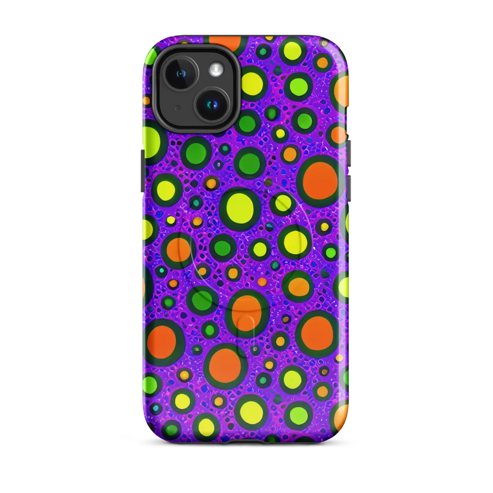 Luminous Bubbles on MagSafe Tough Case for iPhone® — Front