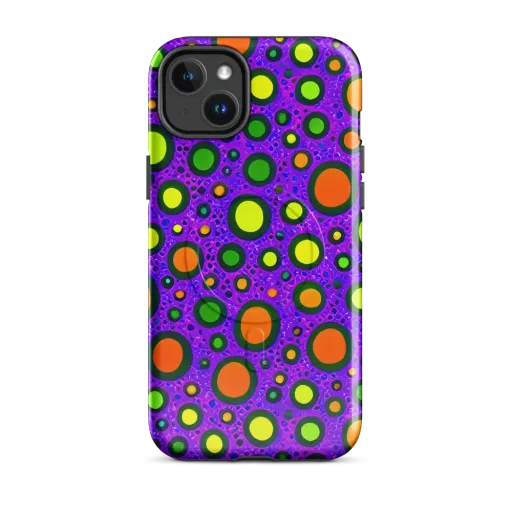 Luminous Bubbles on a MagSafe Tough Case for iPhone®