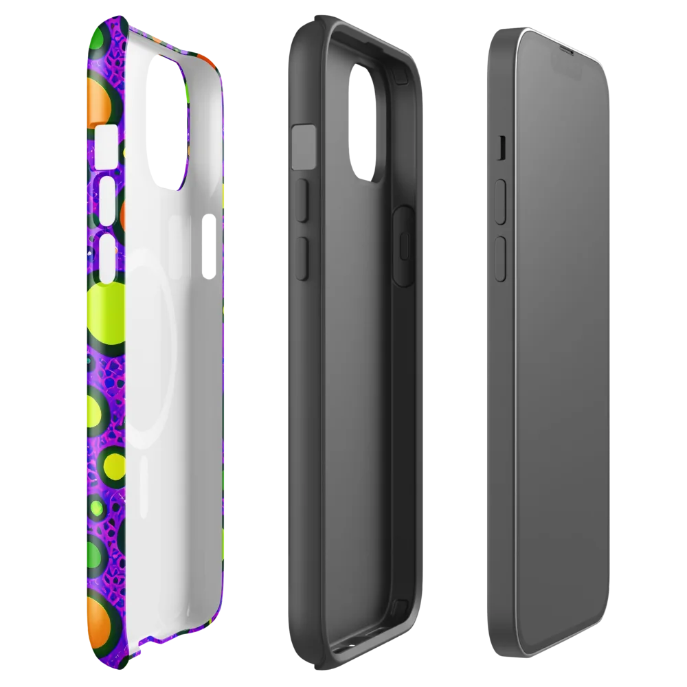 Luminous Bubbles on MagSafe Tough Case for iPhone® — Front