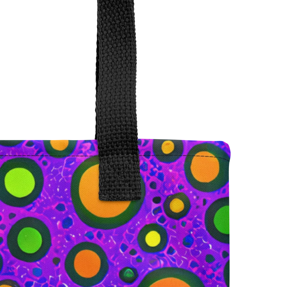 Luminous Bubbles on Tote Bag — Product details