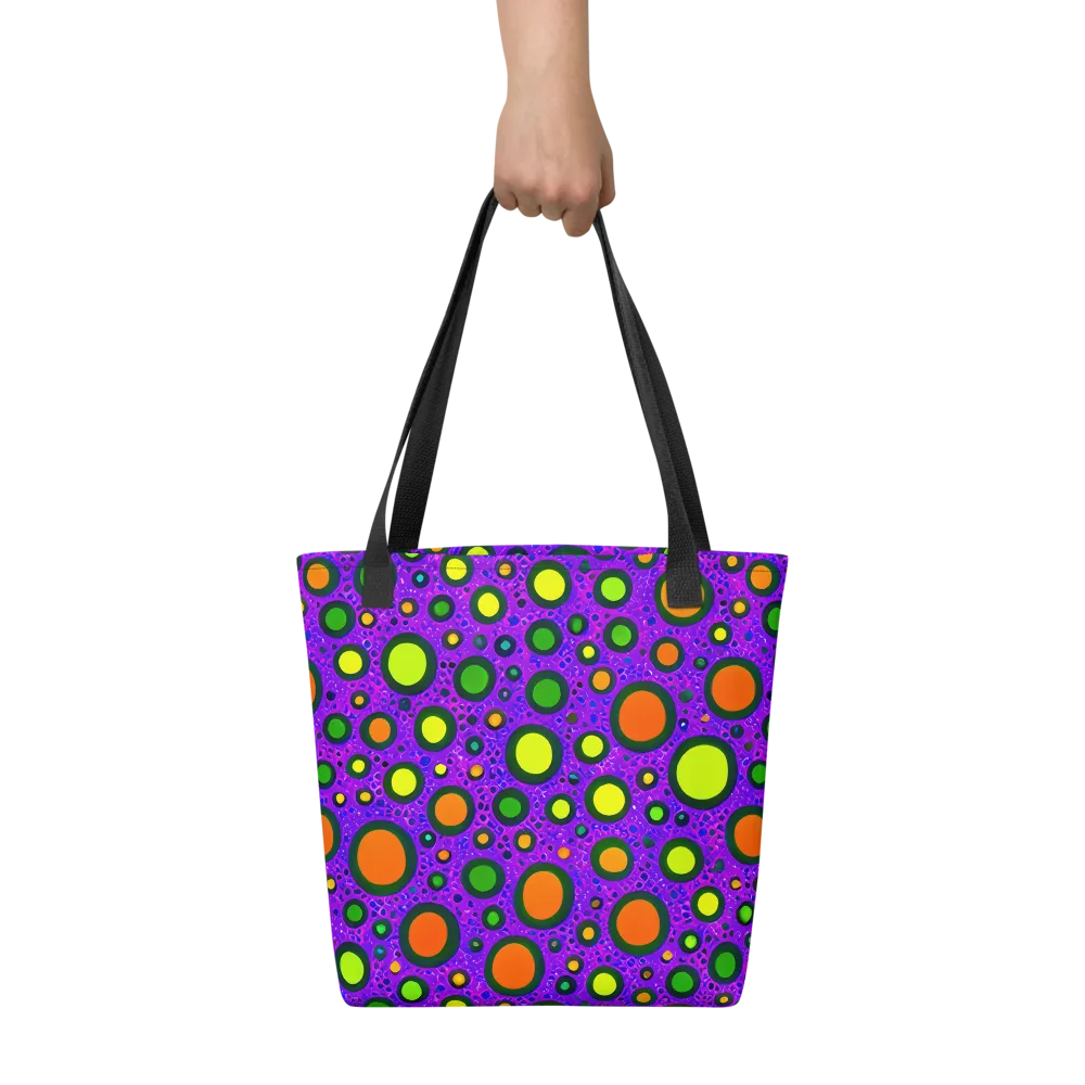 Luminous Bubbles on Tote Bag — Front