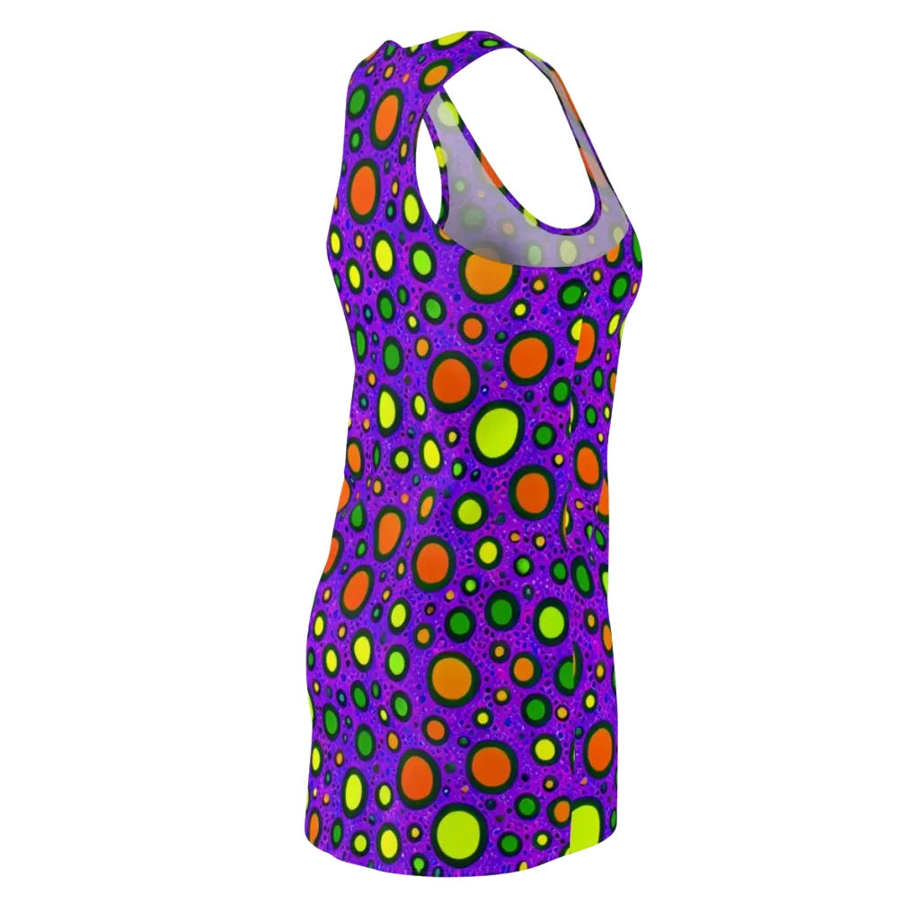 Luminous Bubbles on Racerback Dress — Back Side