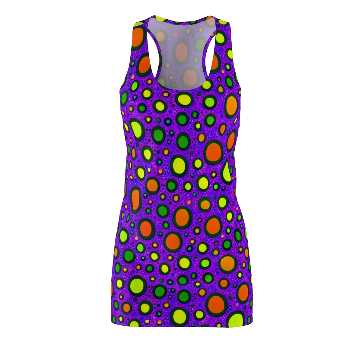 Luminous Bubbles on Racerback Dress — Front